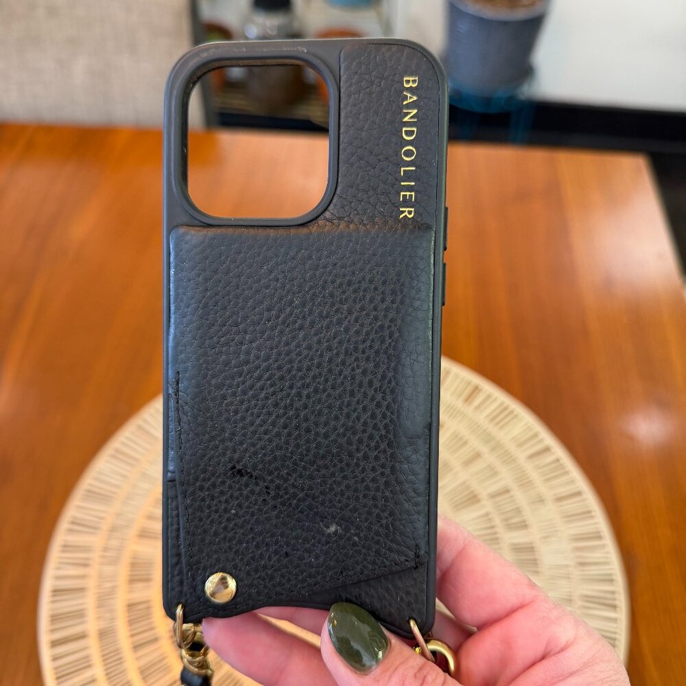 Bandolier Cross Body Phone Case-Iphone 15 pro